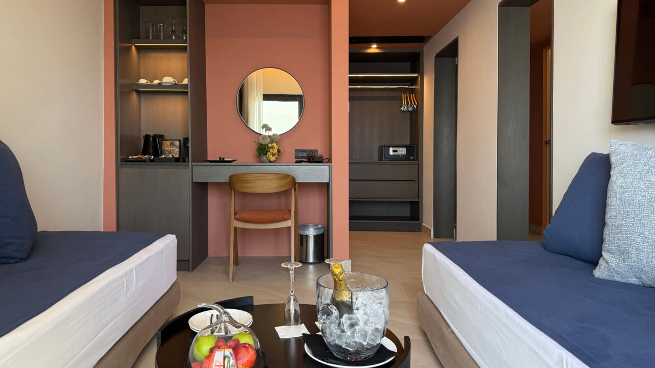 Valmar Family Suite sitting area